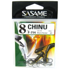 Крючок SASAME Chinu F-714, № 9 (21 шт. в упаковке)