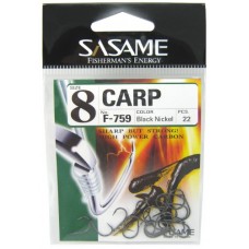 Крючок SASAME Carp F-759, № 6 (20 шт. в упаковке)